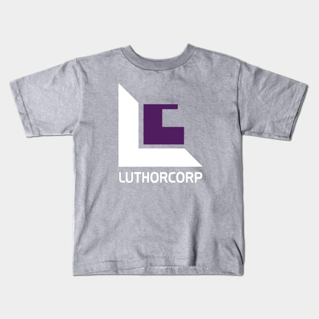 LUTHORCORP (smallville) Kids T-Shirt by LuksTEES